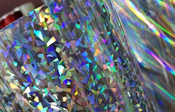 Multi Entwurfs-kundenspezifische Geschenkbox kopiert ganz eigenhändig geschriebe Laminierungs-dekorativen Regenbogen-Film