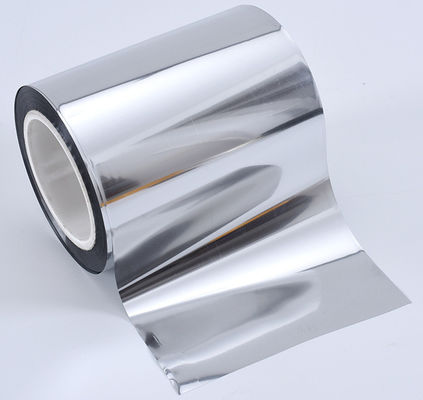 Breite 787-1600mm silberner aluminisierter metallisierter HAUSTIER Film für das Verpacken der Lebensmittel