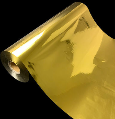 Doppeltes mit Seiten versehener goldener aluminisierter Film des Haustier-12-100micron