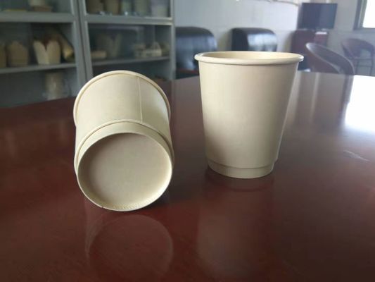 Keine Geruch Winkel- des Leistungshebelswegwerfpapierschale, Bambuspaddel-doppel-wandige Papierschale