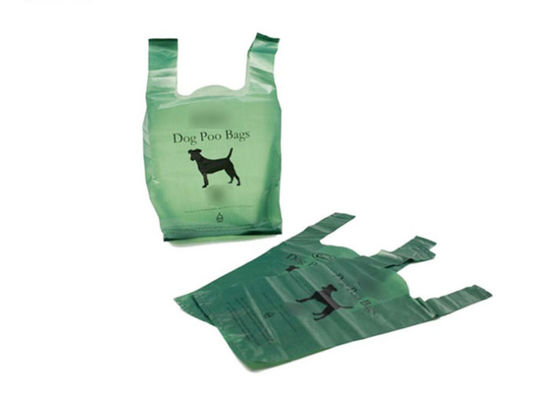 35×23cm abbaubare Haustier-Abfalltaschen, dauerhafte Hundeabfalltaschen
