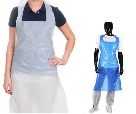 Restaurant-Küchen-biologisch abbaubare Wegwerfschutzbleche, PET CPE-blaues Plastikschutzblech