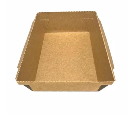 Pappkraftpapier-Sushi-Kasten-Plastik für nimmt das Nahrungsmittelsushi-Behälter-Verpacken weg