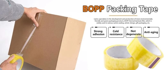 Verpackungen mit Jumbo-Bopp-Tape-Rollen