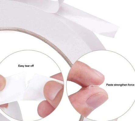 Solvent Basis / Heiß schmelzendes doppelseitiges Papier Stickband mit Heiß schmelzendem / Lösungsmittel