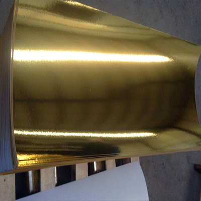 Silber- und Goldfolie Papier Lebensmittelverpackungspapier Aluminiumfolie gestützt Papier