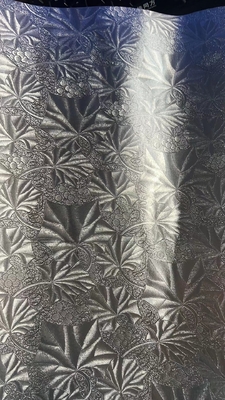 Besonders geprägte Gold- und Silberfolie für Kuchen und schwarz-weiß-metallisierte Folie für Coke-Platten