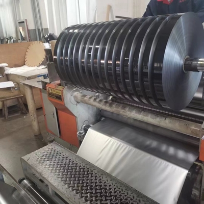 Zusammengestellte Blaue und Schwarze Kupfer-Metallisierte oder Aluminierte Polyesterfolie für Verpackungen und Leitungen