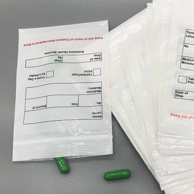 Durchsichtige Verpackungsfolie mit doppelter Tasche, Reißverschluss, umweltfreundlich, aus Plastik, flüssig, biologisch gefährlich, biologisch gefährlich, medizinisch gefährlich