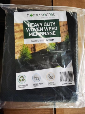 Rollen schwarze Gewebe Boden Abdeckung Unkrautbekämpfung Membran Anti-Unkraut Gewebe Fabrik Lieferung 80GSM 90GSM 100GSM
