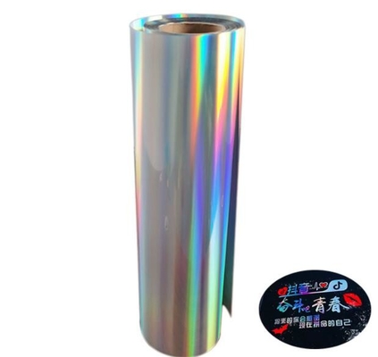 Laserfarbige Autofolie, PVC selbstklebende Laserschrift Autoaufkleber, Aluminiumplattierte Instantaufkleber