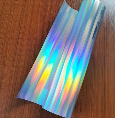 Laserfarbige Autofolie, PVC selbstklebende Laserschrift Autoaufkleber, Aluminiumplattierte Instantaufkleber