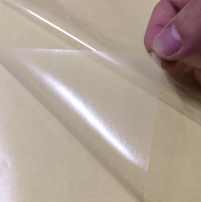Hochtemperaturbeständig doppelseitiges Ölklebstoff Gelb Bodenpapier Transparentes PVC doppelseitiges Klebstoff