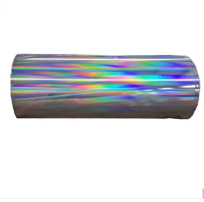 Farbe Rot Metallisierter Mylar Film, Silber Gold Metallisierter Pet Film 12mic für Laminate in Papier und Box Auskleidungen