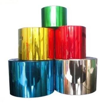 Transparent PVC Twist Film, Regenbogenfilm zum Verpacken von Süßigkeiten, Twist Film Süßigkeiten Verpackungsfilm Iridescent Film