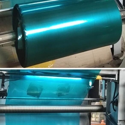Transparent PVC Twist Film, Regenbogenfilm zum Verpacken von Süßigkeiten, Twist Film Süßigkeiten Verpackungsfilm Iridescent Film