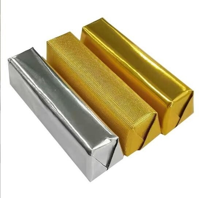 Aufgestellte, farbige, laminierte Aluminiumfolie für Schokoladenverpackungen