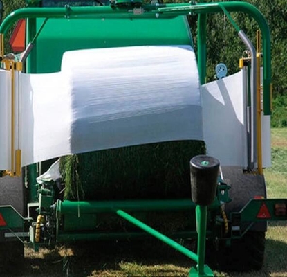 PE-Kunststoff, schwarz-weiß-grüner Silagefolie für landwirtschaftliche Runden- und Quadratfolien