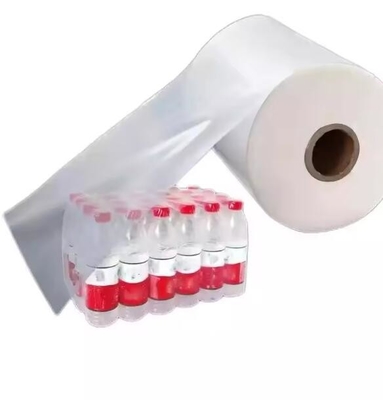 Biologisch abbaubare Wärmeschrumpffolie Roll PE Schrumpf-Stretchfolie für Glasflaschen Bier Getränke Trinkwasser Schrumpffolie