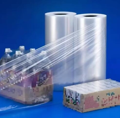Biologisch abbaubare Wärmeschrumpffolie Roll PE Schrumpf-Stretchfolie für Glasflaschen Bier Getränke Trinkwasser Schrumpffolie