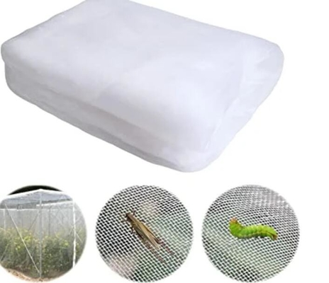 100% PE Weiß Transparente Farbe Gewächshaus Anti-Insektennetz für Pflanzen und Trauben