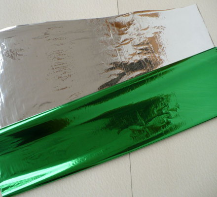 Farbmetallisierte Propylenfolie / reflektierende Mylar-Aluminium-CPP-Folie