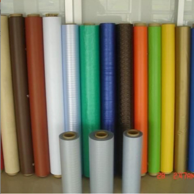 Versorgung PVC weiche transparente Folie farbige PVC gefrorene Farbe glänzende PVC Folie