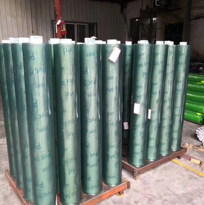 Versorgung PVC weiche transparente Folie farbige PVC gefrorene Farbe glänzende PVC Folie