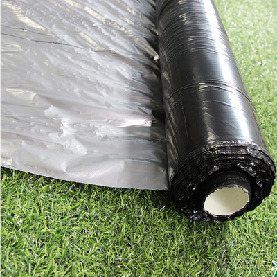 Silber Schwarz 25um/30um/35um UV Mulch Kunststofffolie für die Landwirtschaft