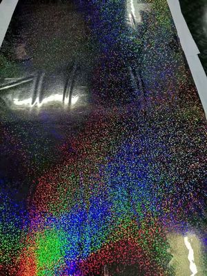 12mic PET/17mic bopp holographische metallisierte Grundbeschichtung für den UV-Druck