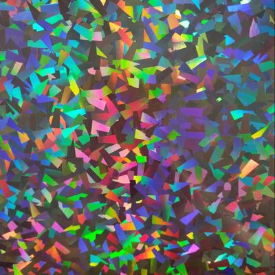 12mic PET/17mic bopp holographische metallisierte Grundbeschichtung für den UV-Druck