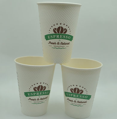 Kaffee 12oz 9g FDA isolierte Milch-Tee-Mais-Korn-Wegwerfpapierschale